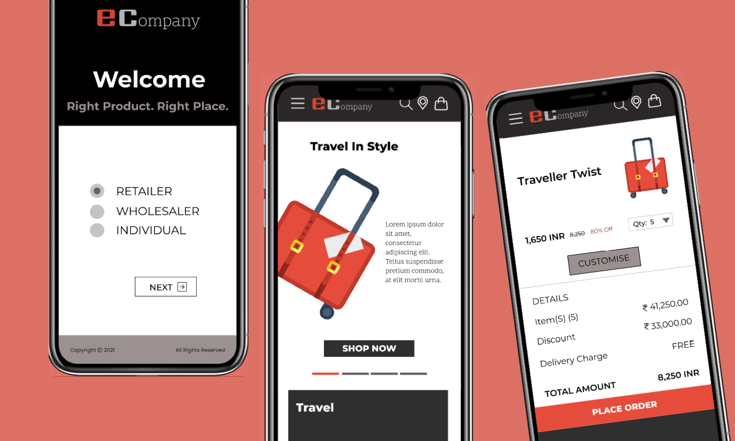 ECompany - Mobile App