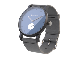 A black wrist watch
        
        Description automatically generated with low confidence